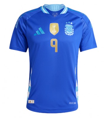 Argentina Julian Alvarez #9 Udebanetrøje Copa America 2024 Kortærmet